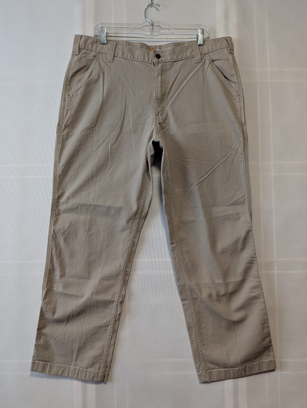 Carhartt Men's Relaxed Fit Painter Pants, Beige Size 38X30